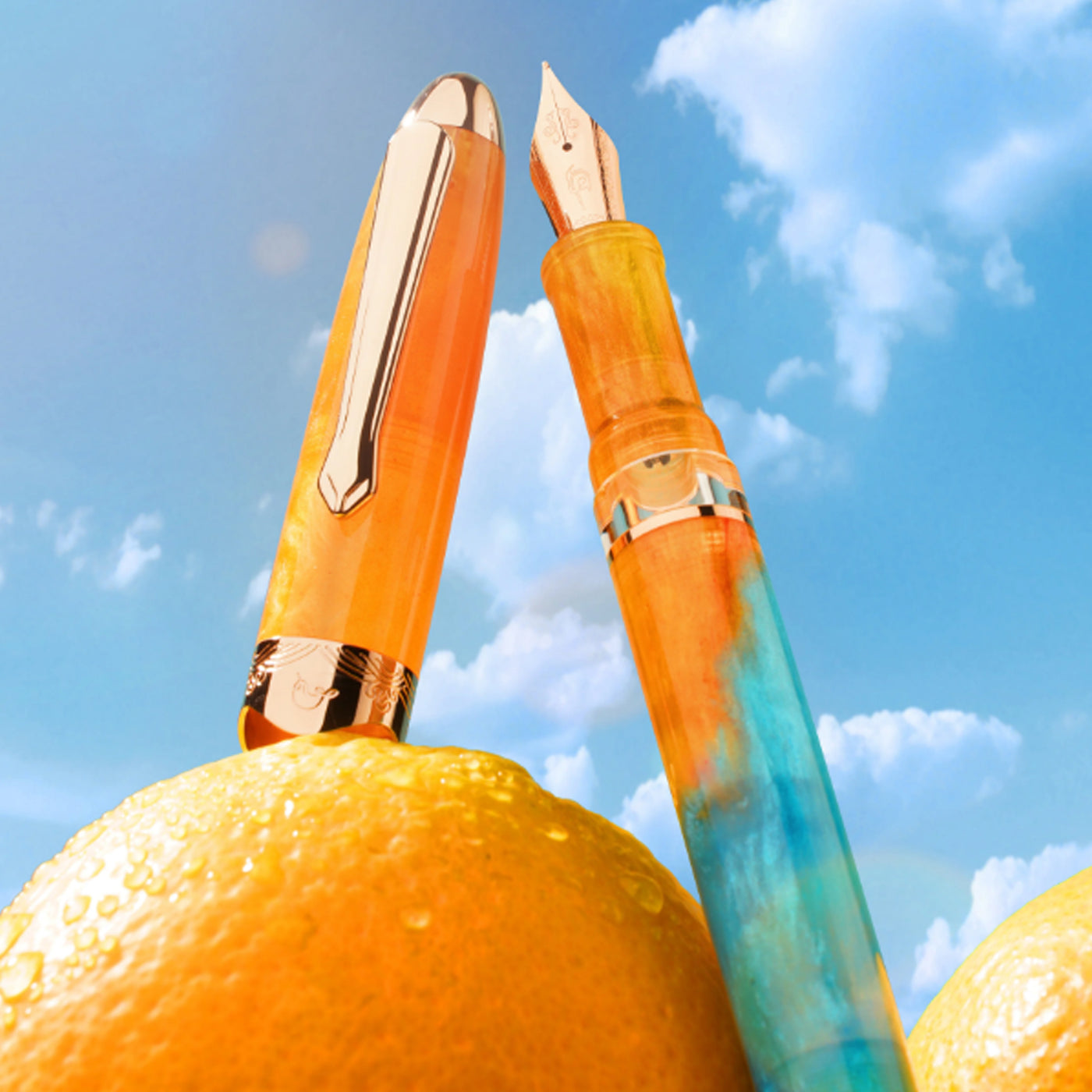 Nahvalur Horizon Fountain Pen -  Soleil