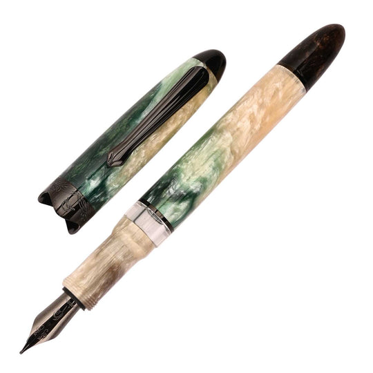 Nahvalur Horizon Fountain Pen - Twilight PVD