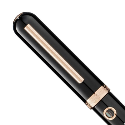 Nahvalur Nautilus Fountain Pen - Cephalopod Black RGT 12