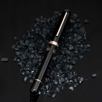 Nahvalur Nautilus Fountain Pen - Cephalopod Black RGT 18