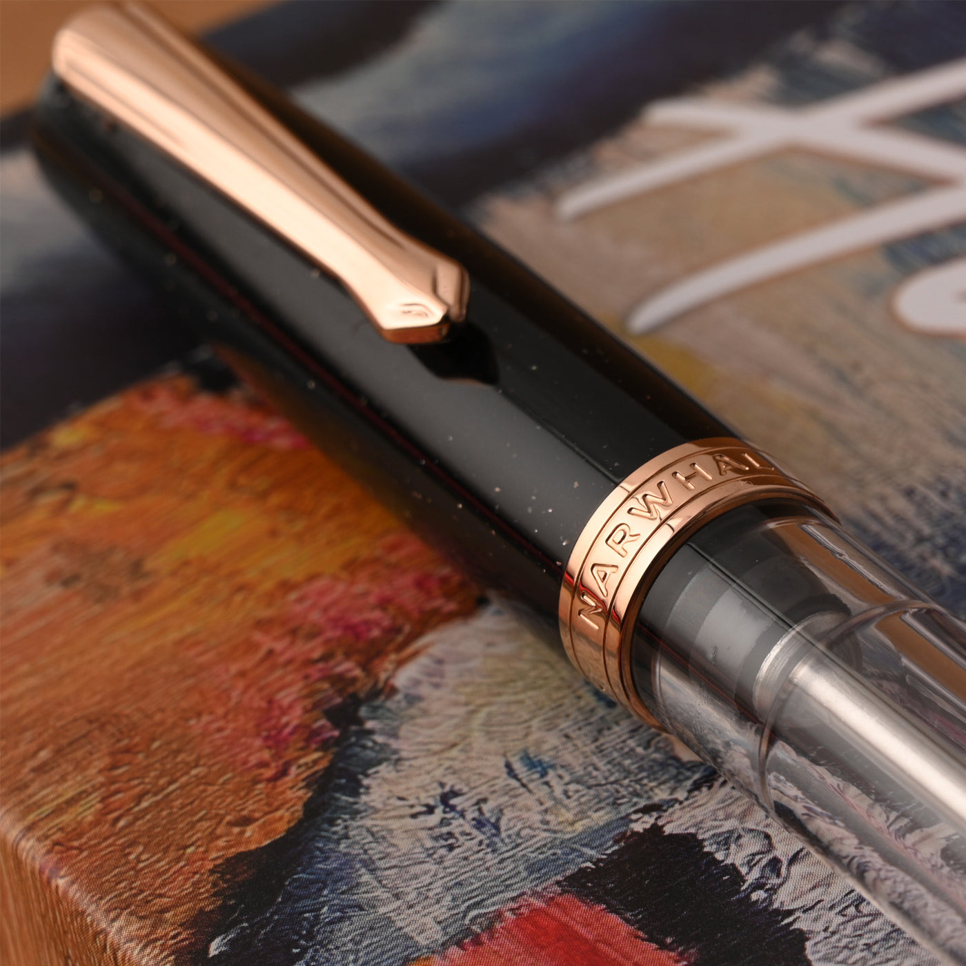 Nahvalur Original Plus Fountain Pen - Lovina Graphite 10