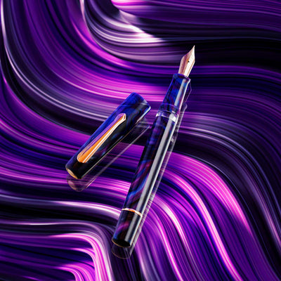 Nahvalur Schuylkill Fountain Pen - Cichlid Purple RGT 3