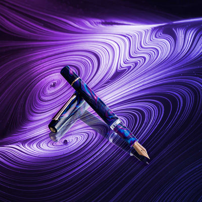 Nahvalur Schuylkill Fountain Pen - Cichlid Purple RGT 4