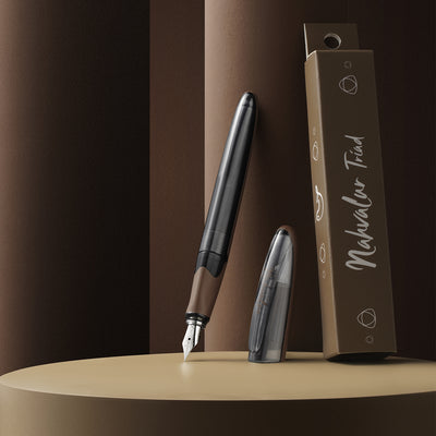 Nahvalur Triad Fountain Pen - Chocolate