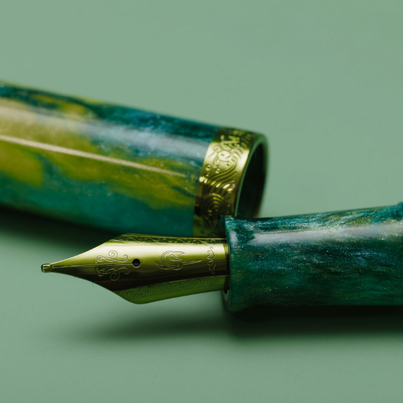 Nahvalur Voyage Fountain Pen - Spring 3