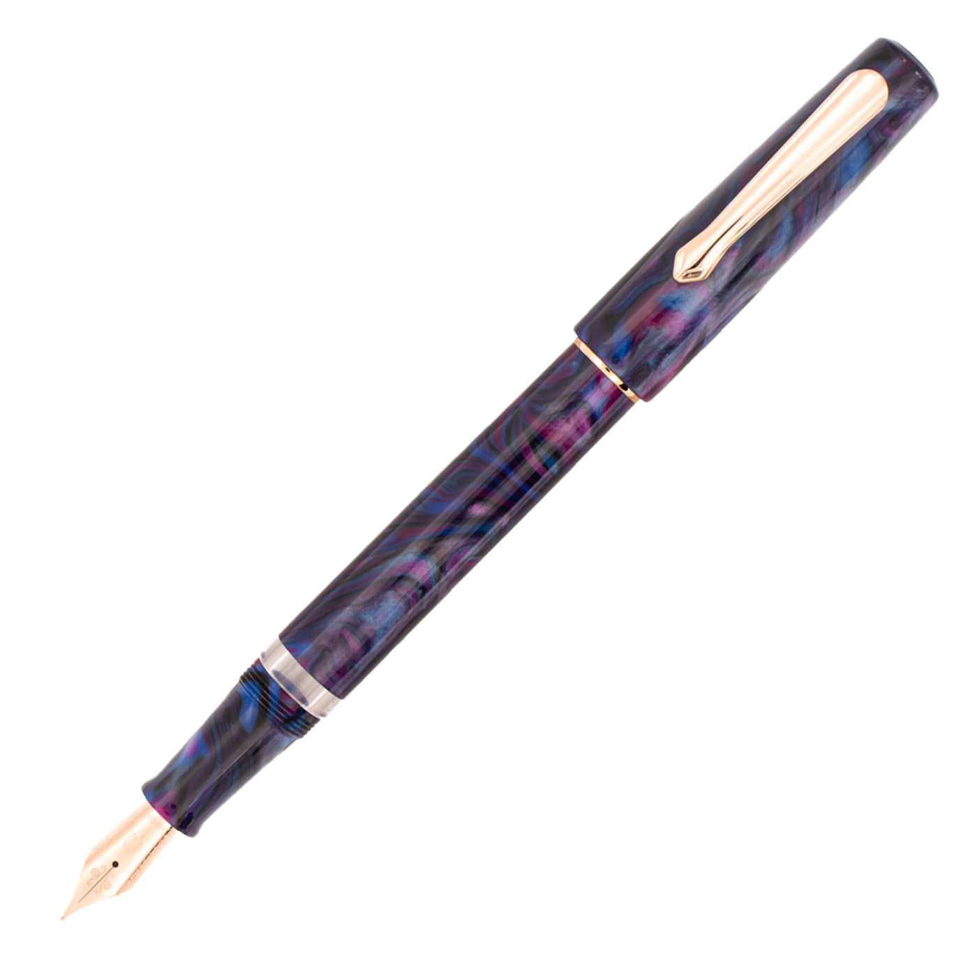 Nahvalur Schuylkill Fountain Pen - Cichlid Purple RGT