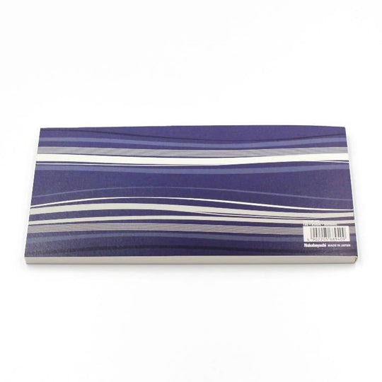Nakabayashi Kazae Memo Ruled Notepad, Navy