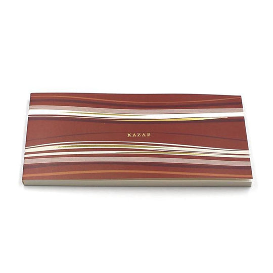 Nakabayashi Kazae Memo Ruled Notepad, Red