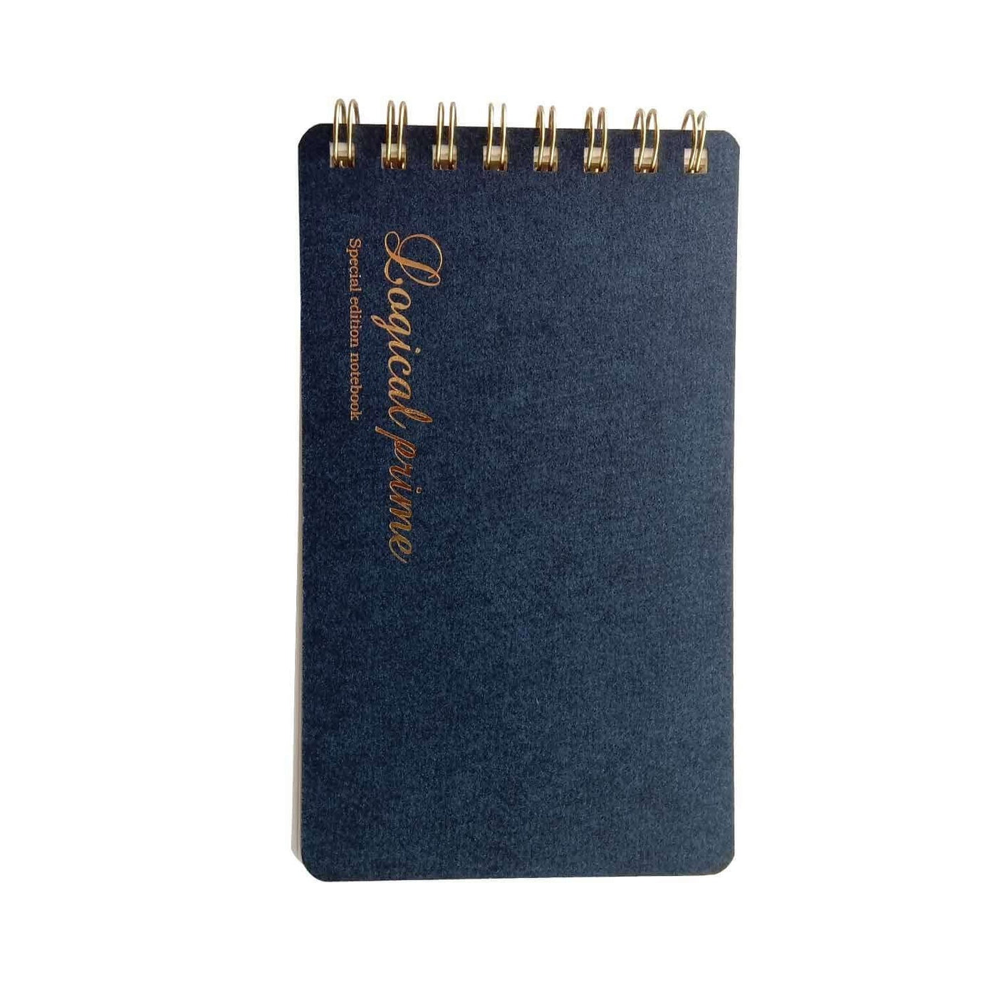 Nakabayashi Logical Prime Fountain Pen Friendly Spiral Notebook Blue - 6mm Ruled 11
