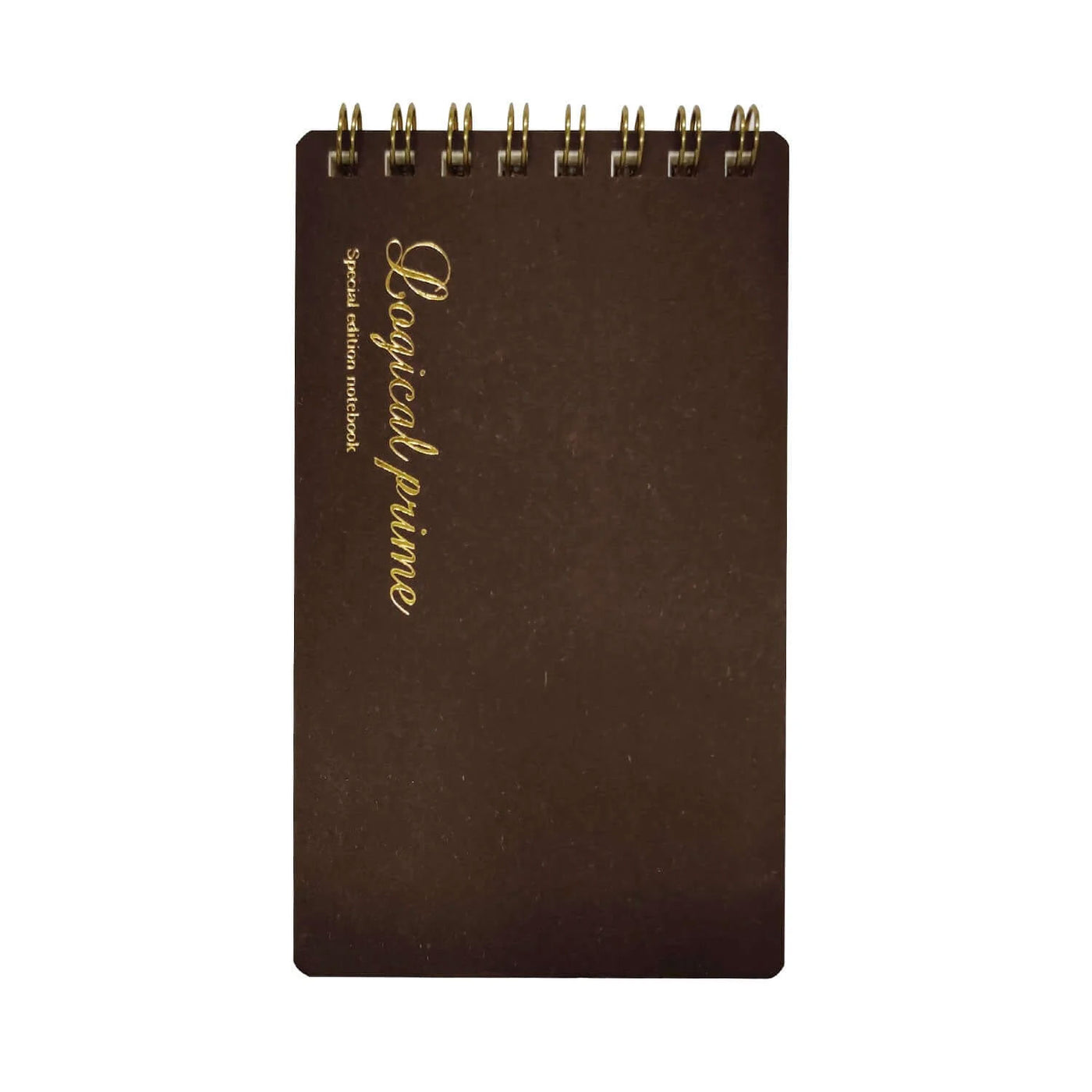 Nakabayashi Logical Prime Fountain Pen Friendly Spiral Notebook Brown - Dot Ruled 8
