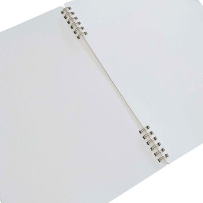 Nakabayashi Logical Prime Fountain Pen Friendly Spiral Notebook White - Unruled 2