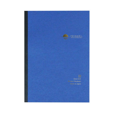 Nakabayashi Yu-Sar Fountain Pen Friendly Notebook Blue - Sqr Ruled 3