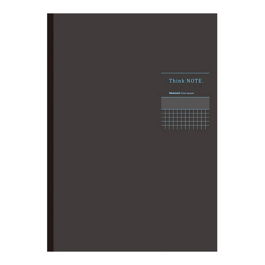 Nakabayashi Think Notebook A406SDB - Black - A4 - Squared