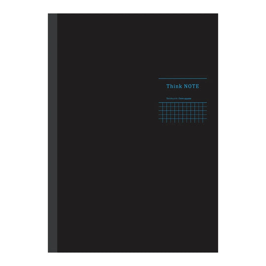 Nakabayashi Think Notebook B552SDN - Black - B5 - Squared