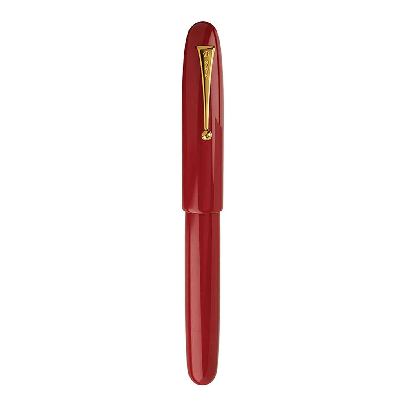 Namiki Urushi No.50 (Emperor Size) Fountain Pen Vermilion Red 18K Gold Nib 3