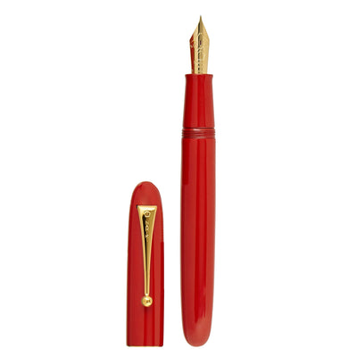 Namiki Yukari Royale Urushi No.20 Fountain Pen Vermilion Red 18K Gold Nib 2