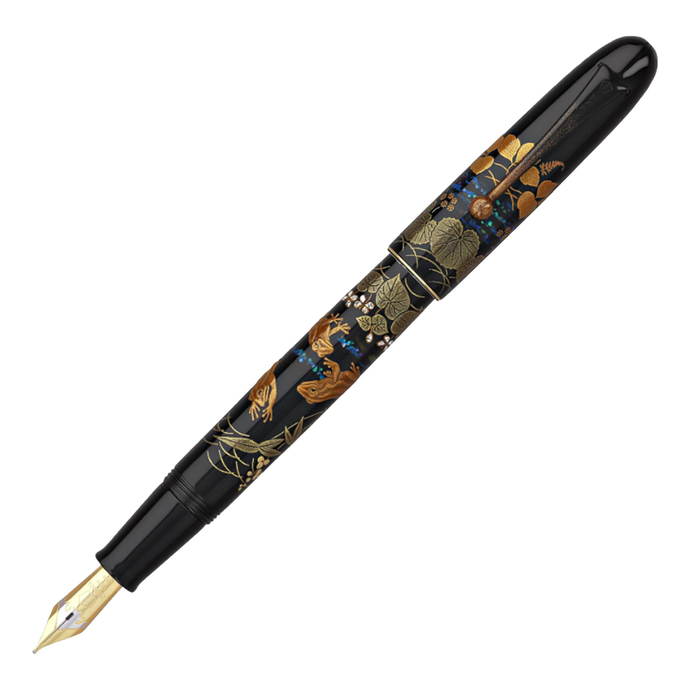 Namiki Yukari Royale Maki-e Fountain Pen - Frog