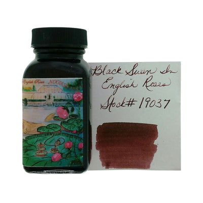 Noodler's 19037 Black Swan in English Roses Ink Bottle Brown - 88ml