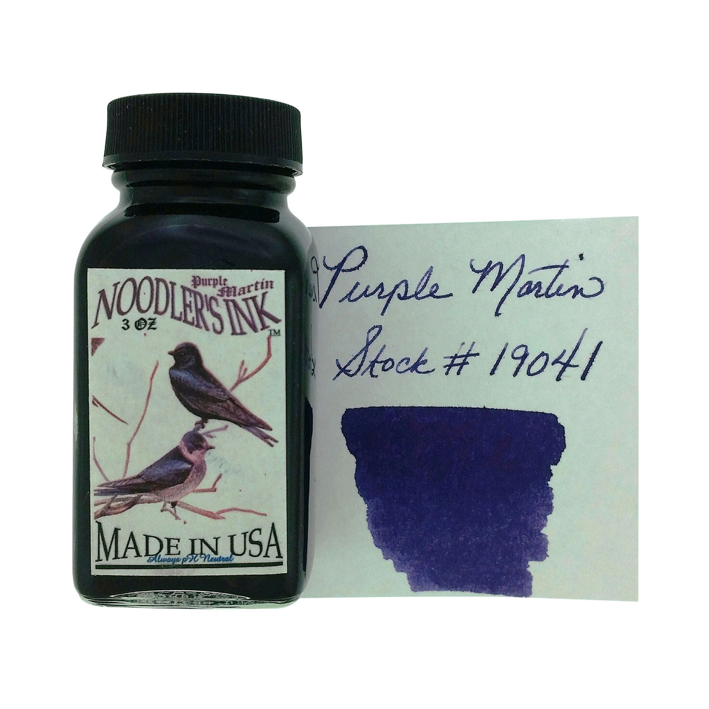 Noodler's 19041 Purple Martin Ink Bottle - 88ml