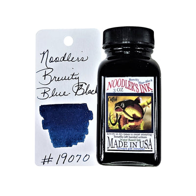 Noodler's 19070 Brevity Blue Black Ink Bottle - 88ml