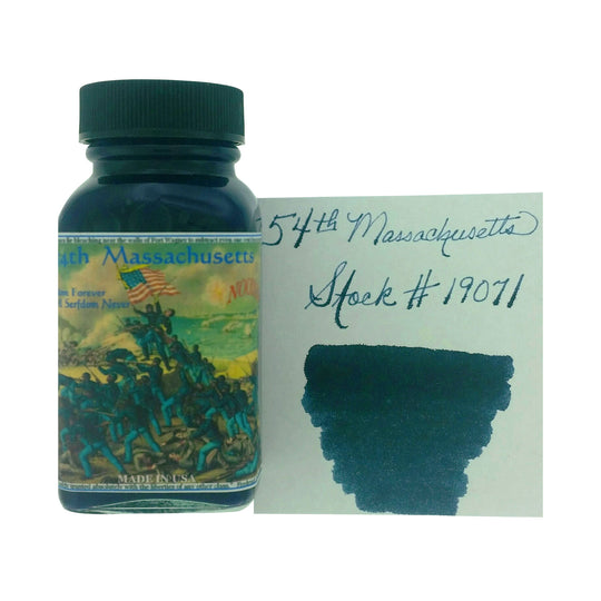 Noodler's 19071 54th Massachusetts Ink Bottle, Blue - 88ml