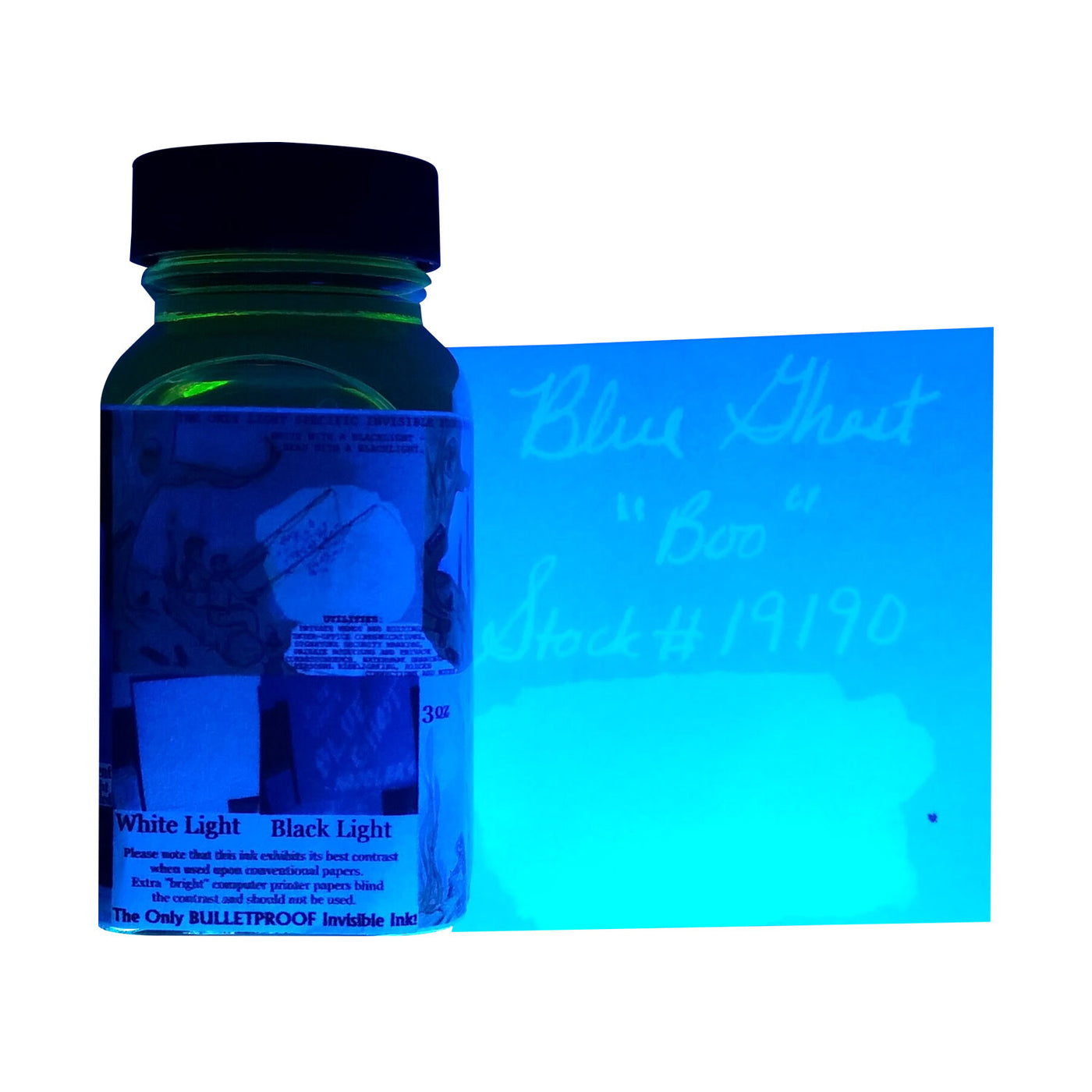 Noodler's 19190 Blue Ghost Ink Bottle - 88ml