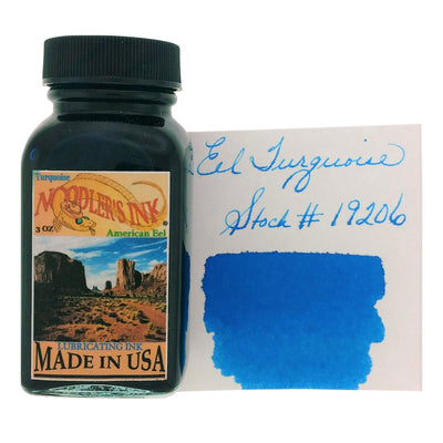 Noodler's 19206 Eel Turquoise Ink Bottle - 88ml