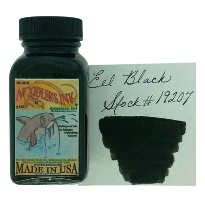Noodler's 19207 Eel Black Ink Bottle - 88ml