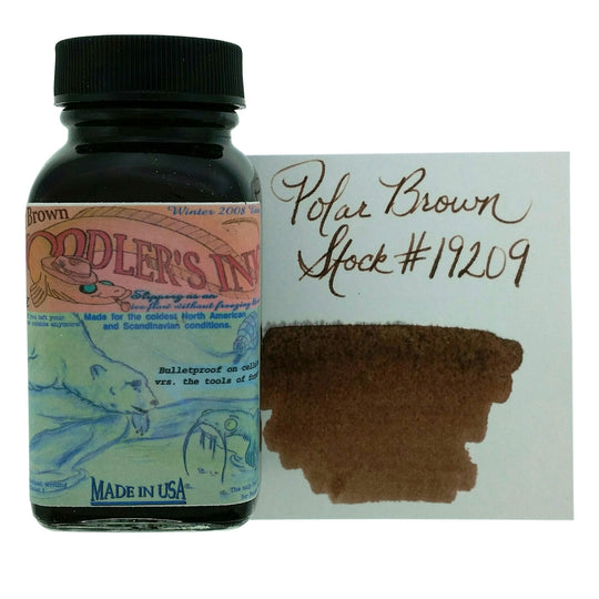 Noodler's 19209 Polar Brown Ink Bottle - 88ml