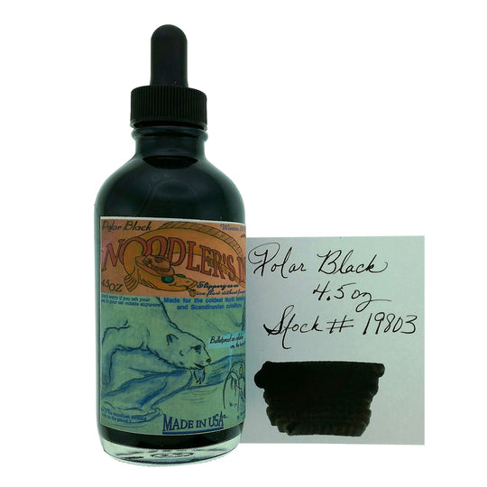 Noodler's 19803 Polar Black Ink Bottle - 133ml