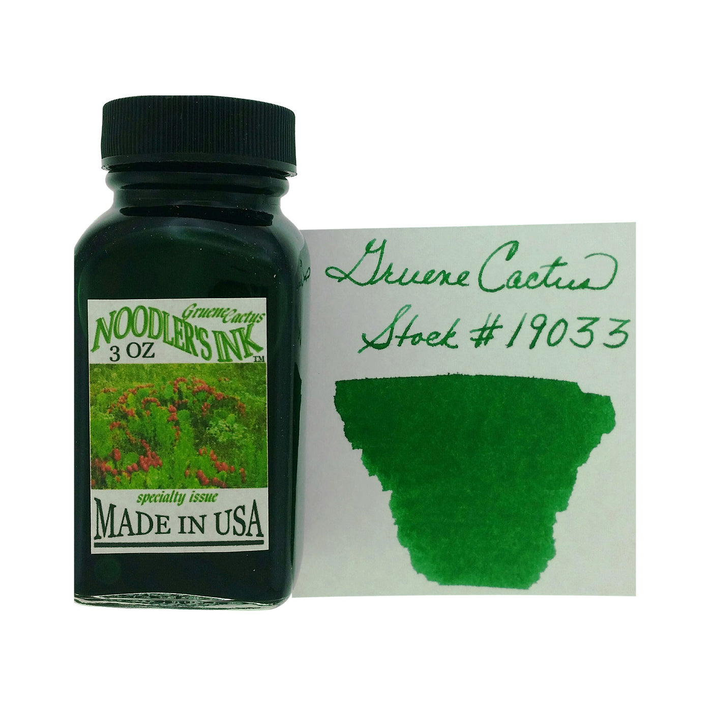 Noodler's 19033 Gruene Cactus Ink Bottle Green - 88ml