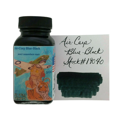 Noodler's 19040 Aircorp Blue Black Ink Bottle - 88ml
