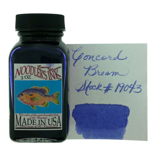 Noodler's 19043 Concord Bream Ink Bottle, Blue - 88ml