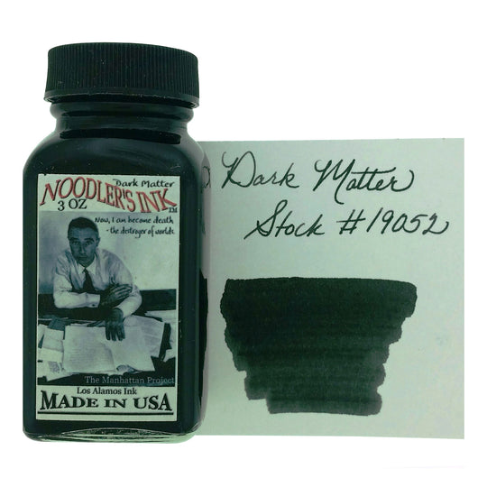 Noodler's 19052 Dark Matter Ink Bottle, Black - 88ml
