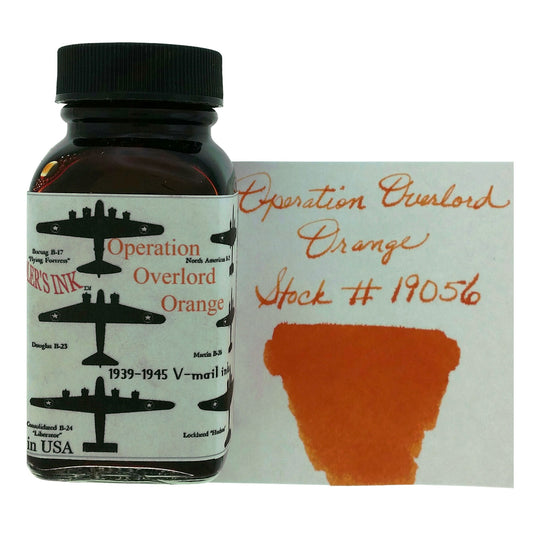 Noodler's 19056 Vmail Operation Overload Orange Ink Bottle - 88ml