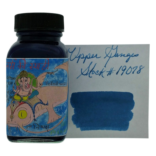 Noodler's 19078 Upper Ganges Blue Ink Bottle - 88ml