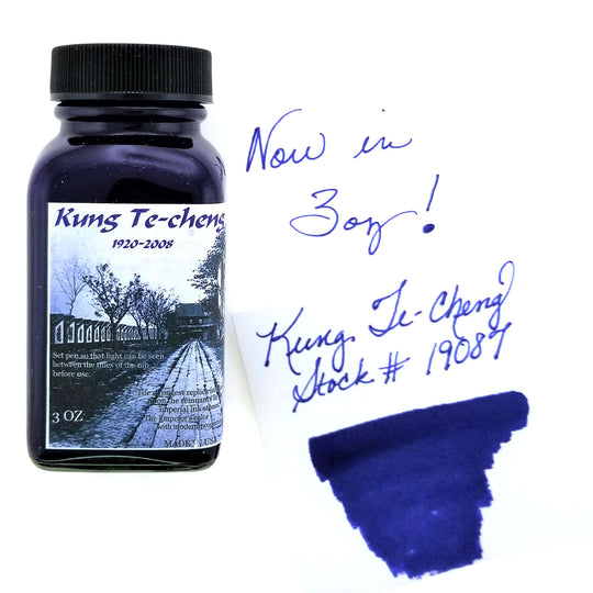 Noodler's 19087 Kung te Cheng Ink Bottle, Blue - 88ml