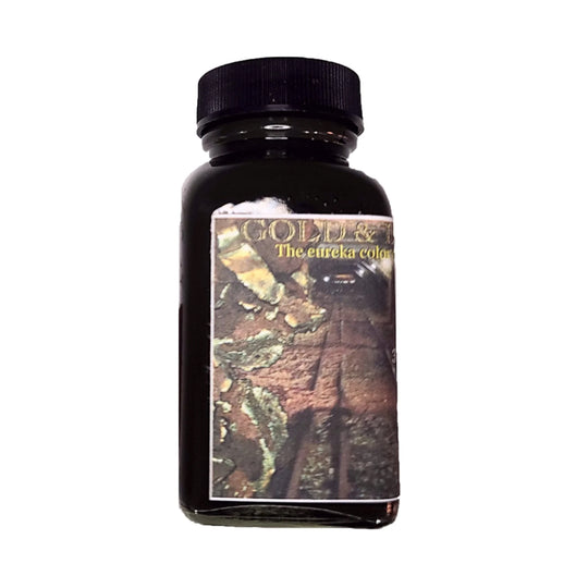 Noodler's 19107 Gold & Limonite Ink Bottle, Golden Brown - 88ml