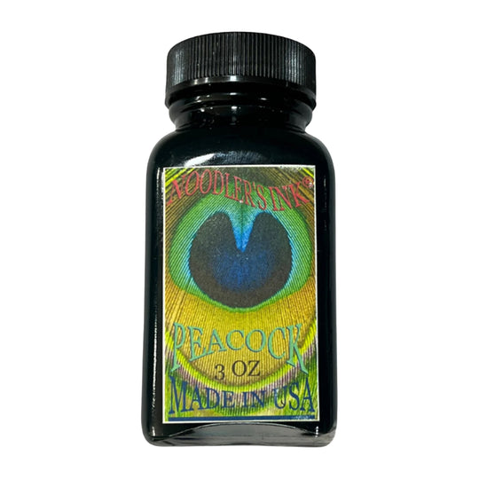 Noodler's 20110 Peacock Ink Bottle, Blue - 88ml
