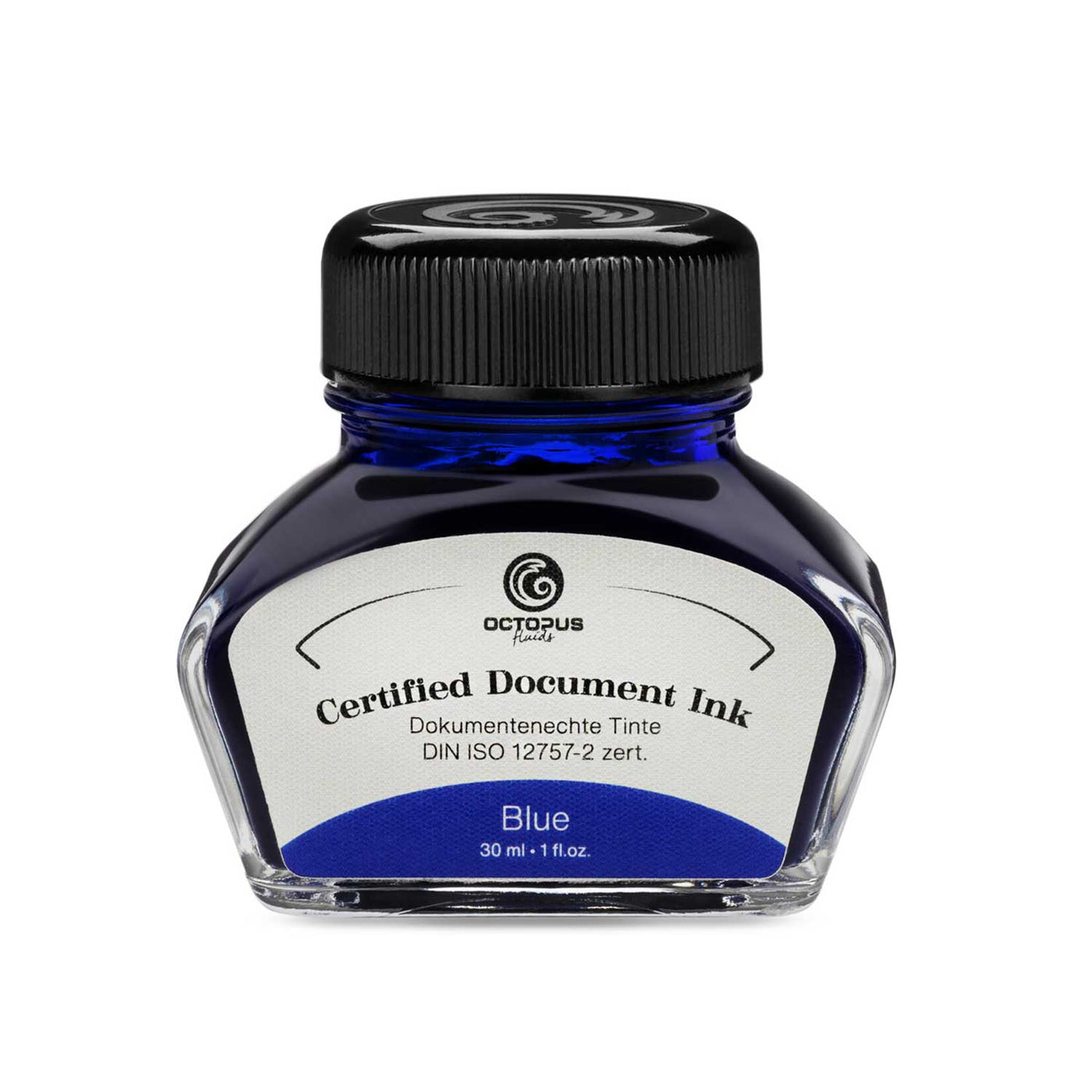 Octopus Certified Document Ink Bottle Blue - 30ml 1