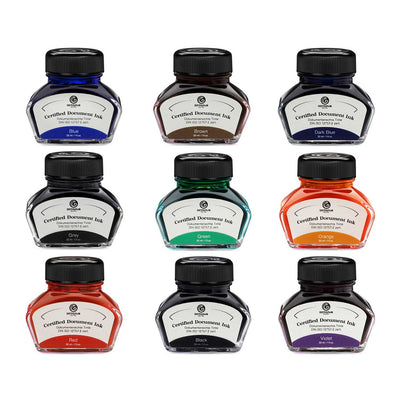 Octopus Certified Document Ink Bottle Blue - 30ml 6