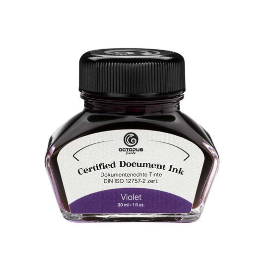 Octopus Certified Document Ink Bottle, Violet - 30ml