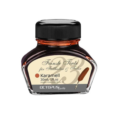 Octopus Classic Karamell Ink Bottle Caramel Brown - 30ml 1