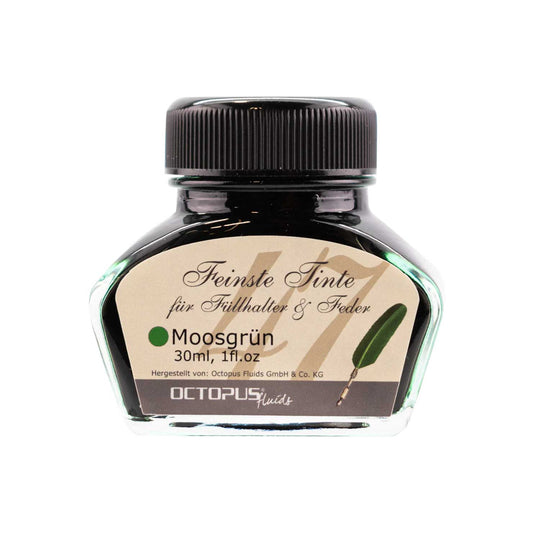 Octopus Classic Mossgrun Ink, Green - 30ml