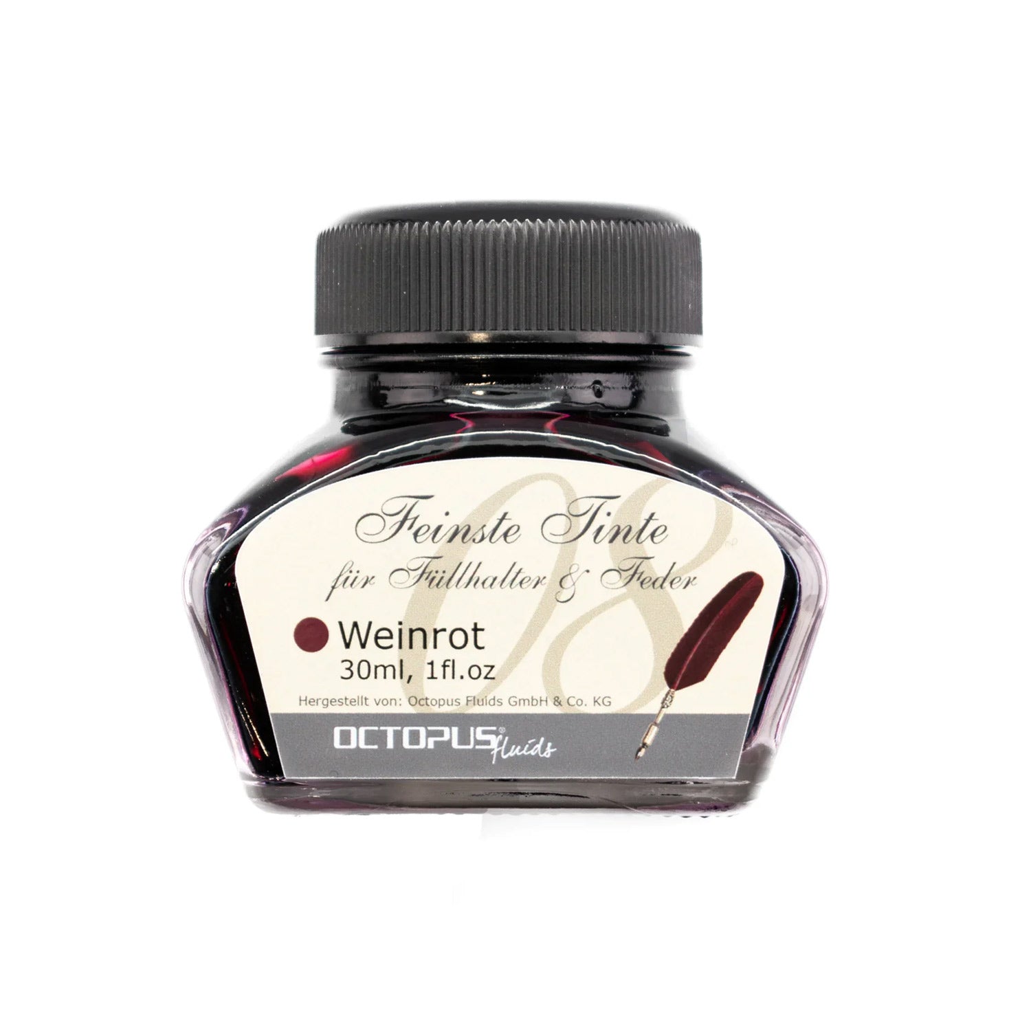 Octopus Classic Weinrot Ink, Wine Red - 30ml – Makoba