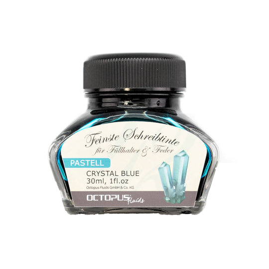 Octopus Pastel Crystal Blue Ink Bottle - 30ml