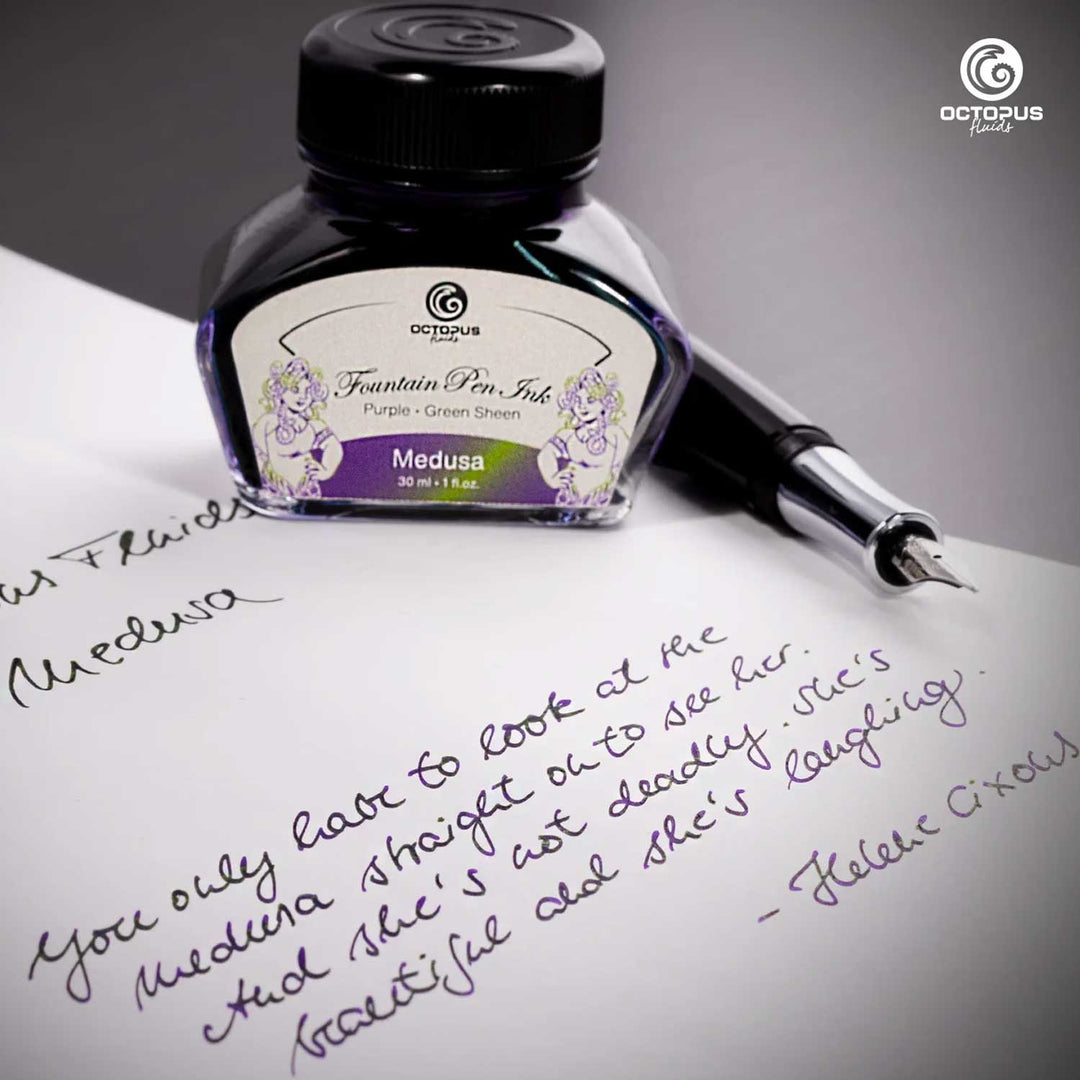 Octopus Sheen Ink Bottle Medusa, 30ml – Makoba