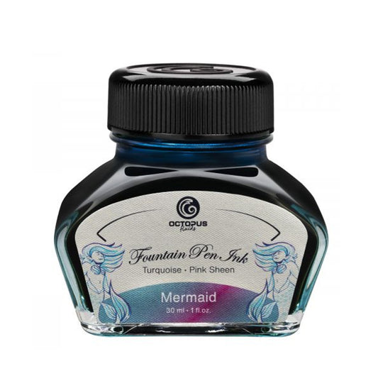 Octopus Sheen Ink Bottle - Mermaid, 30ml