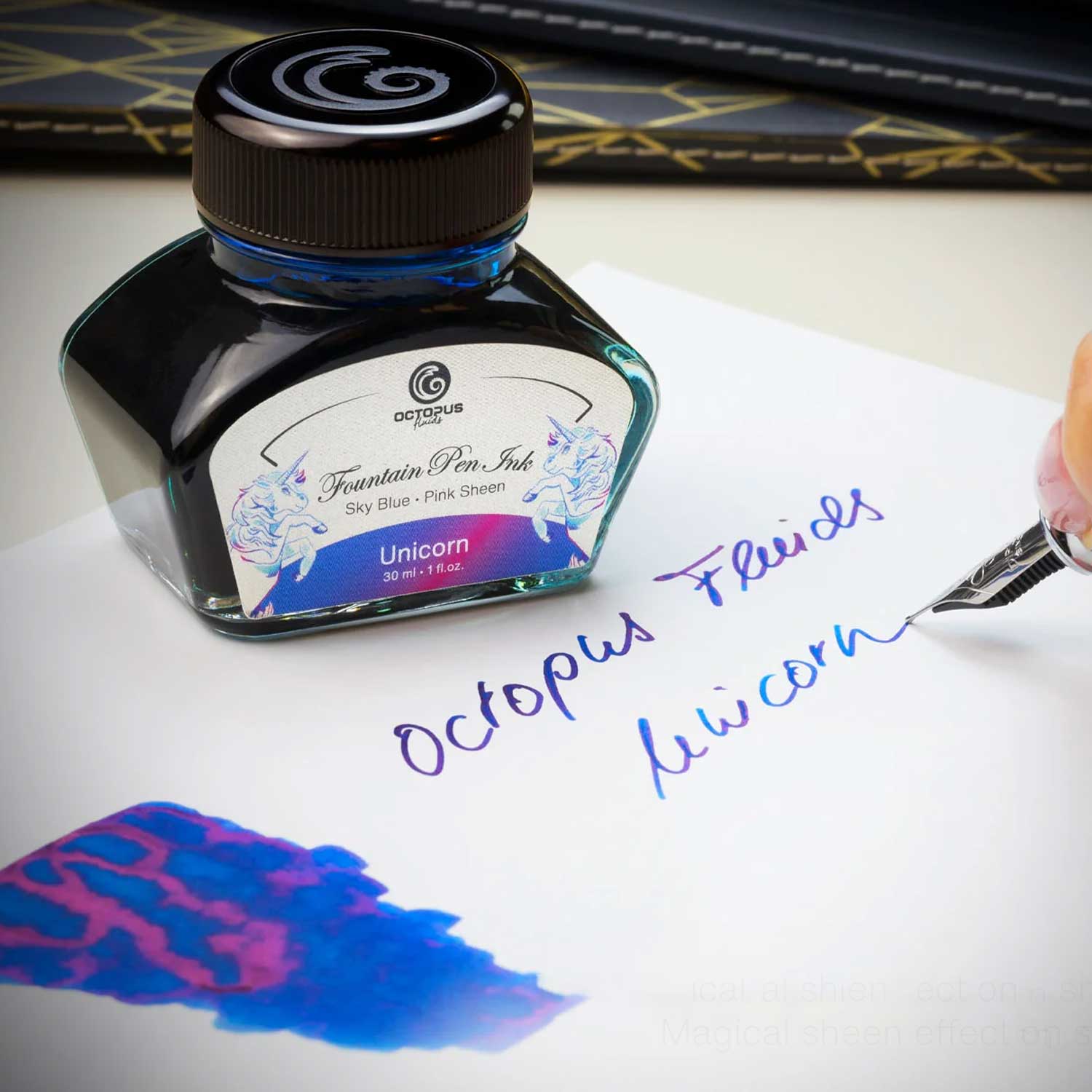 Octopus Sheen Ink Bottle - Unicorn, 30ml – Makoba
