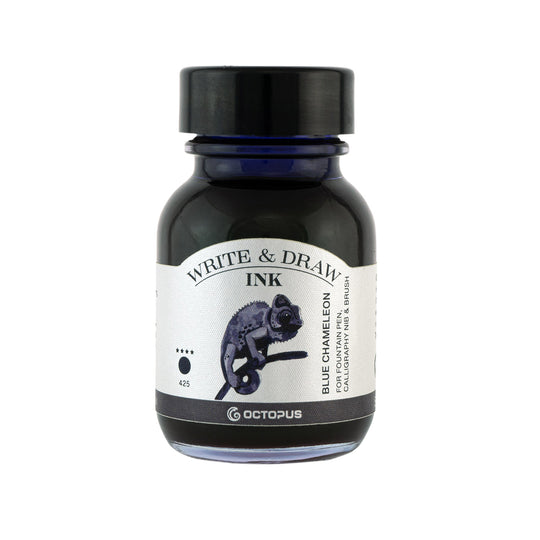 Octopus Write & Draw Ink Bottle, Blue Chameleon - 50ml